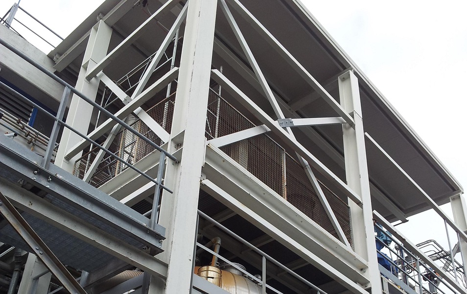 verifica delle strutture per impianti presso un fabbricato ad uso produttivo | Massanzago, Padova | progettazione  strutturale | 2014